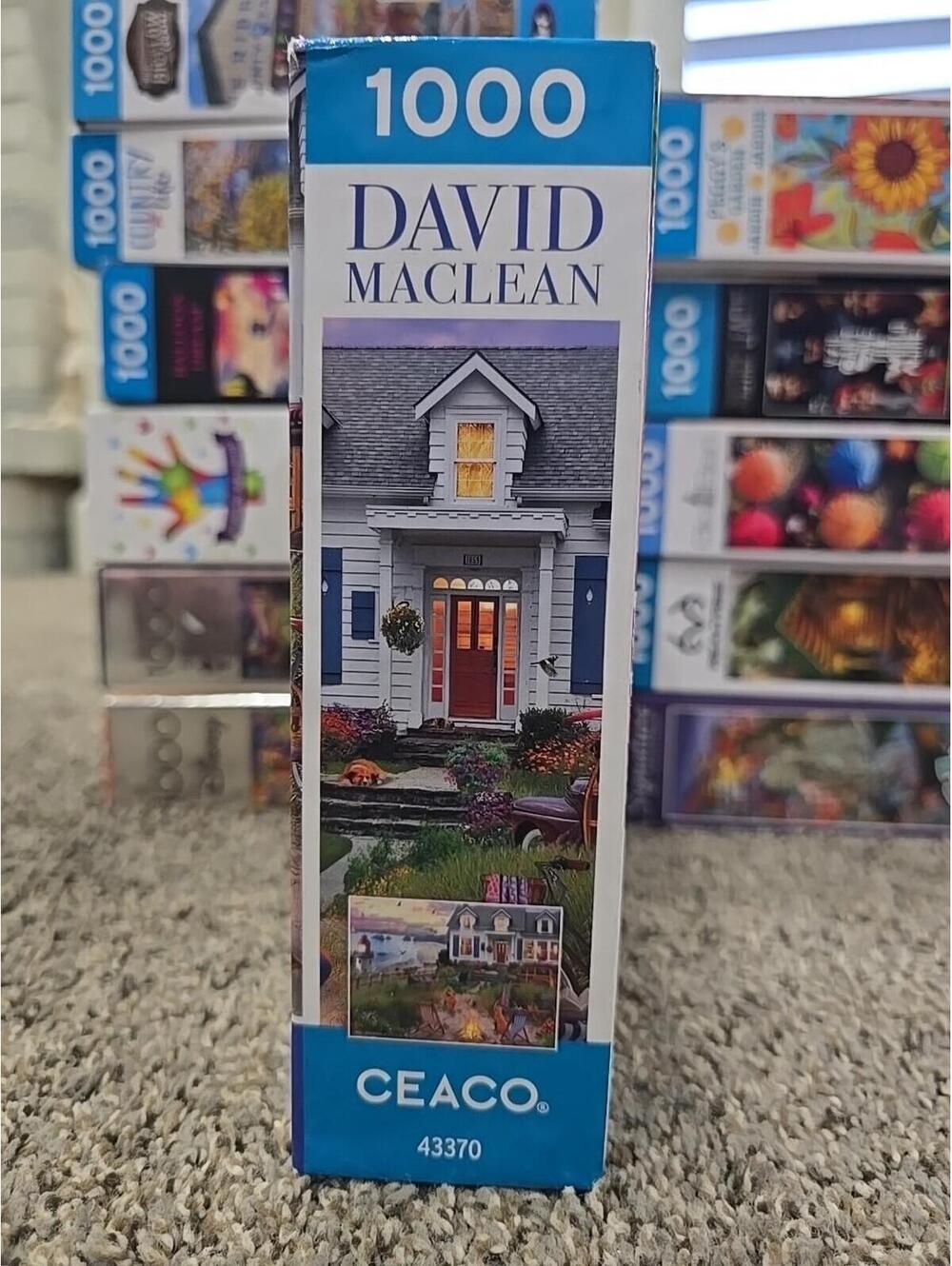 Ceaco Coast Lighthouse Maclean 1000pc 2021 Puzzle - Picture 2 of 3
